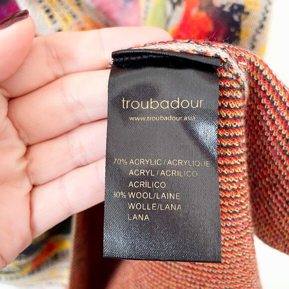 Anthropologie Troubadour Bloomline Wool Blend Sweater Shift Dress, Size Medium - Picture 5 of 11